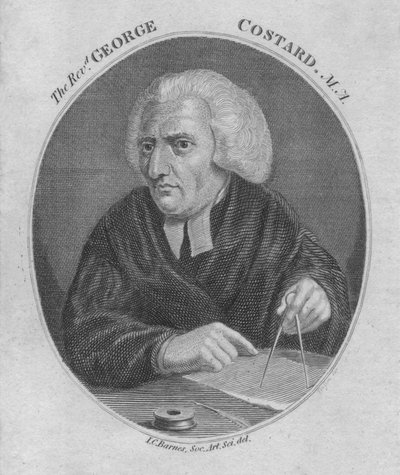 The Revd. George Costard, M.A., 1805 by Unbekannt