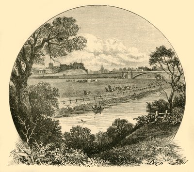 The Roodeye, from the Railway Bridge, 1898 by Unbekannt