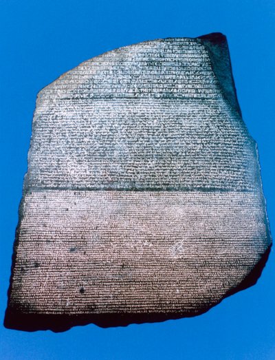 The Rosetta Stone by Unbekannt