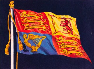 The Royal Standard of the United Kingdom by Unbekannt