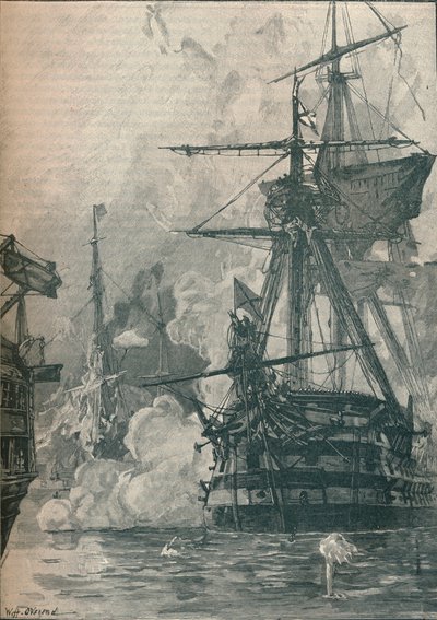 The Russian Attack on Sinop, Turkey by Unbekannt