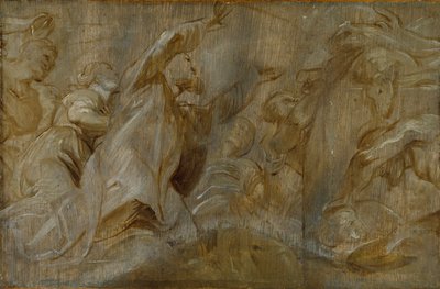 The Sacrifice of Noah by Unbekannt