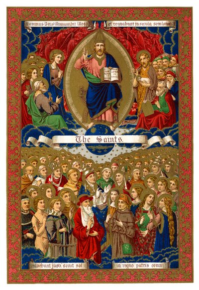 The Saints, 1886 by Unbekannt