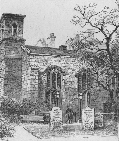 The Savoy Chapel by Unbekannt