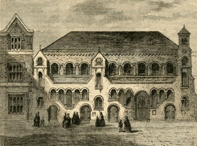 The Scotch National Church, Crown Court, 1881 by Unbekannt