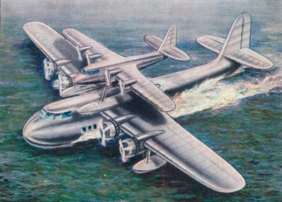 The Short Mayo Composite aircraft, 1938 by Unbekannt