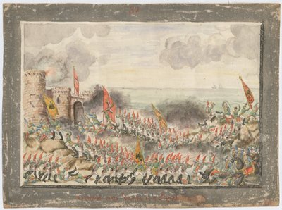 The Siege of Varna on September 1828 by Unbekannt