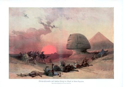 The Sphinx at Giza, Egypt, 1840s, 1900 by Unbekannt