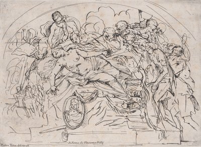 The Suicide of Dido, 1650-1700 by Unbekannt