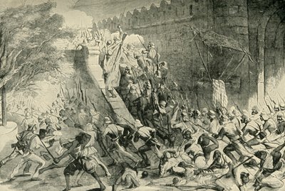 The Taking of the Kashmir Gate by Unbekannt