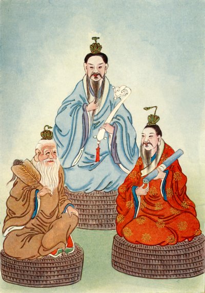 The Taoist Triad by Unbekannt