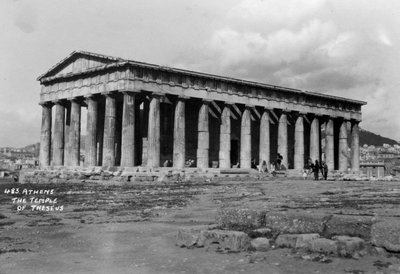 The Theseion, the Agora, Athens, Greece by Unbekannt