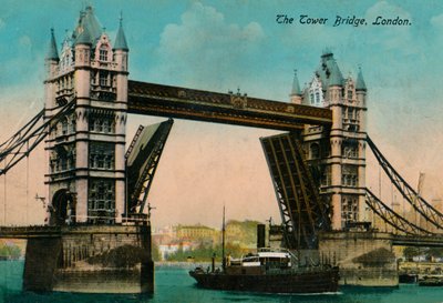 The Tower Bridge, 1915 by Unbekannt