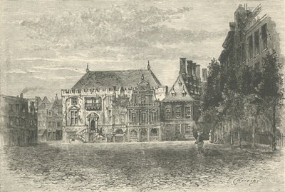 The Town Hall, Haarlem by Unbekannt