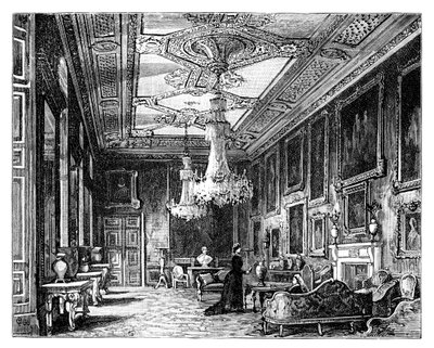 The Vandyke Room, Windsor Castle by Unbekannt