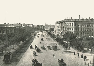 The Vesterbrogade, Copenhagen, Denmark, 1895 by Unbekannt