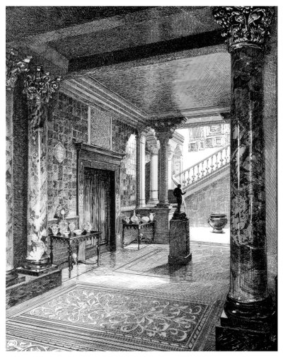 The Vestibule by Unbekannt