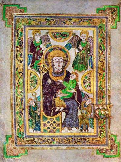 The Virgin And Child by Unbekannt