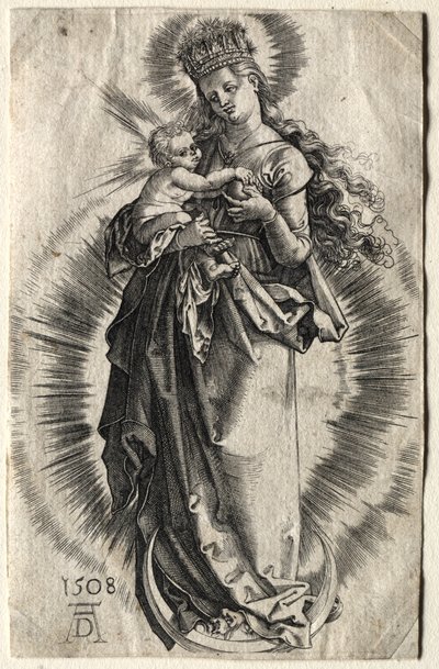 The Virgin with the Crown of Stars, 1500s by Unbekannt