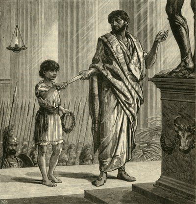 The Vow of Hannibal, 1890 by Unbekannt