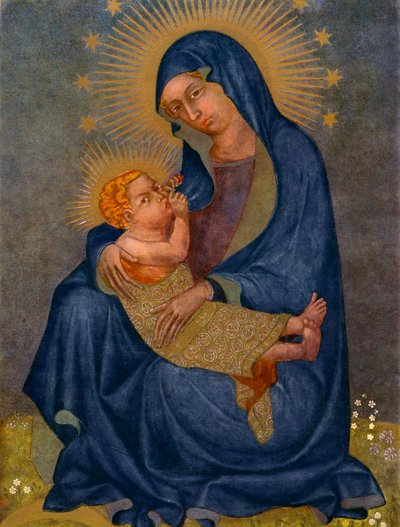 The Vysehrad Madonna of the Rains by Unbekannt