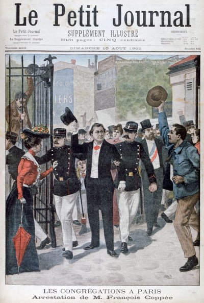 The Arrest of Francois Coppee, 1902 by Unbekannt