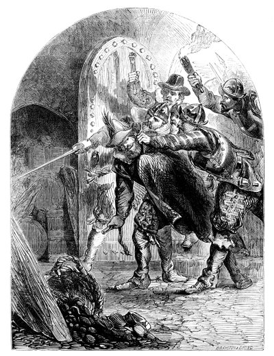 The Arrest of Guy Fawkes 1570-1606, c1902 by Unbekannt
