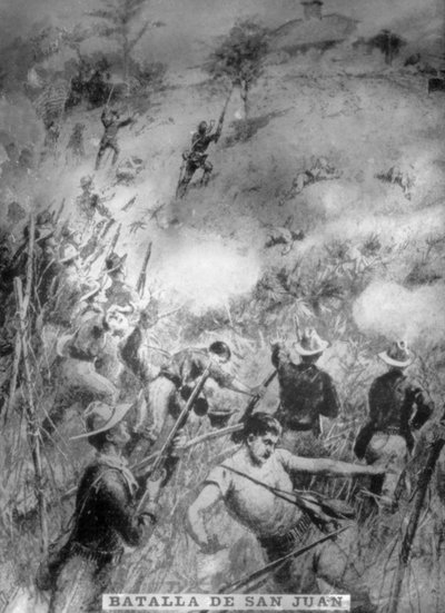 The battle of Saint John by Unbekannt