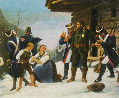 The Capture of Andreas Hofer by Unbekannt