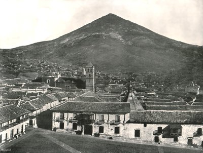 The City and the Mountain, Potosi, Bolivia, 1895 by Unbekannt
