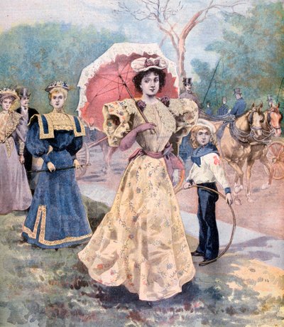 The fashion in 1894 by Unbekannt