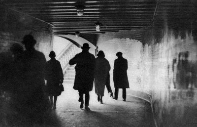 The Mouth of a Thames-side Subway, London, 1926-1927 by Unbekannt