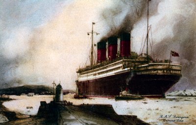 The ocean liner RMS Berengaria by Unbekannt