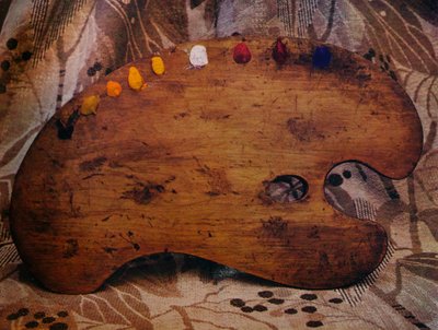 The Palette of Philip Alexius de László by Unbekannt