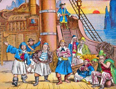 The Pirates at Home, c1905 by Unbekannt