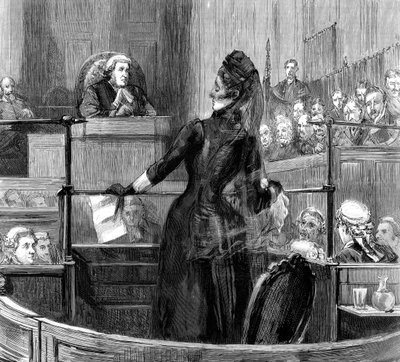 The trial of Mrs Maybrick at Liverpool, 1889 by Unbekannt
