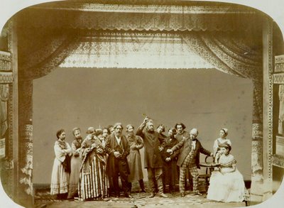 Theatre Group of the Folk Theatre, Russia by Unbekannt