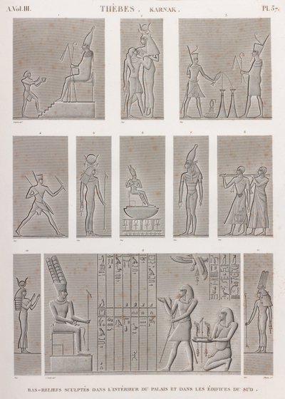 Thebes, Karnak by Unbekannt
