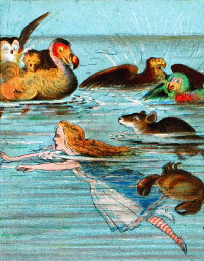 There Was a Mouse Splashing About, c1900 by Unbekannt