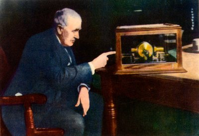 Thomas Alva Edison by Unbekannt
