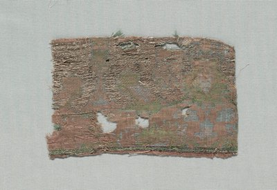 Three Fragments of Italian Gothic Silk by Unbekannt