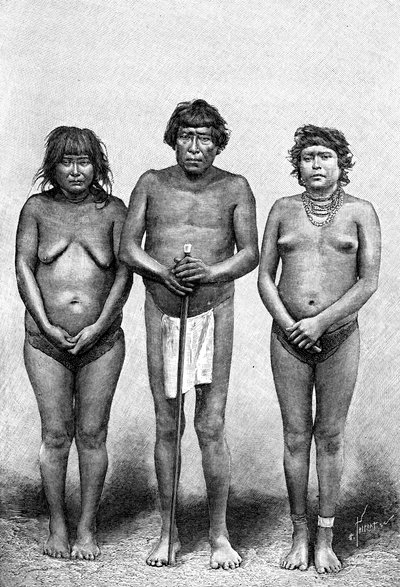 Three Guarauni Indians, Venezuela by Unbekannt