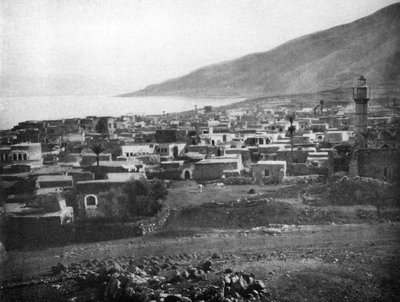 Tiberias and the Lake of Galilee, 1926 by Unbekannt