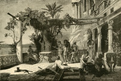 Tiberius at Capreae by Unbekannt
