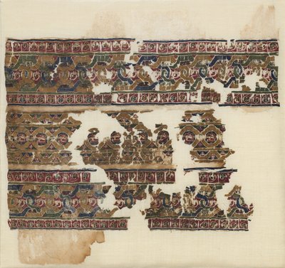 Tiraz with Guilloche Bands, 1075-1125 by Unbekannt
