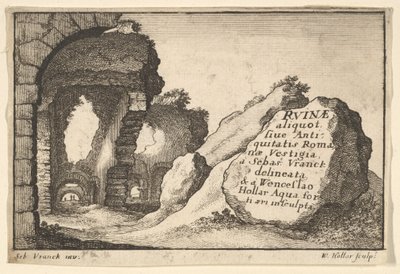 Roman Ruins by Unbekannt
