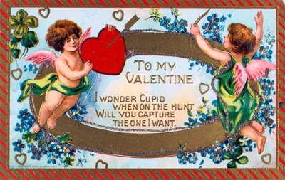 To My Valentine, American Valentine card, c1908 by Unbekannt