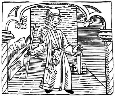 Toll collector, 15th century, 1893 by Unbekannt