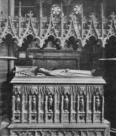Tomb of Edward III, Westminster Abbey by Unbekannt