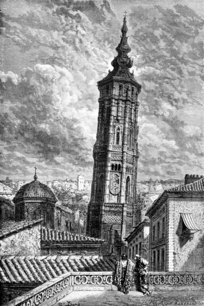Torre Nueva, Zaragoza, Spain, 1929 by Unbekannt
